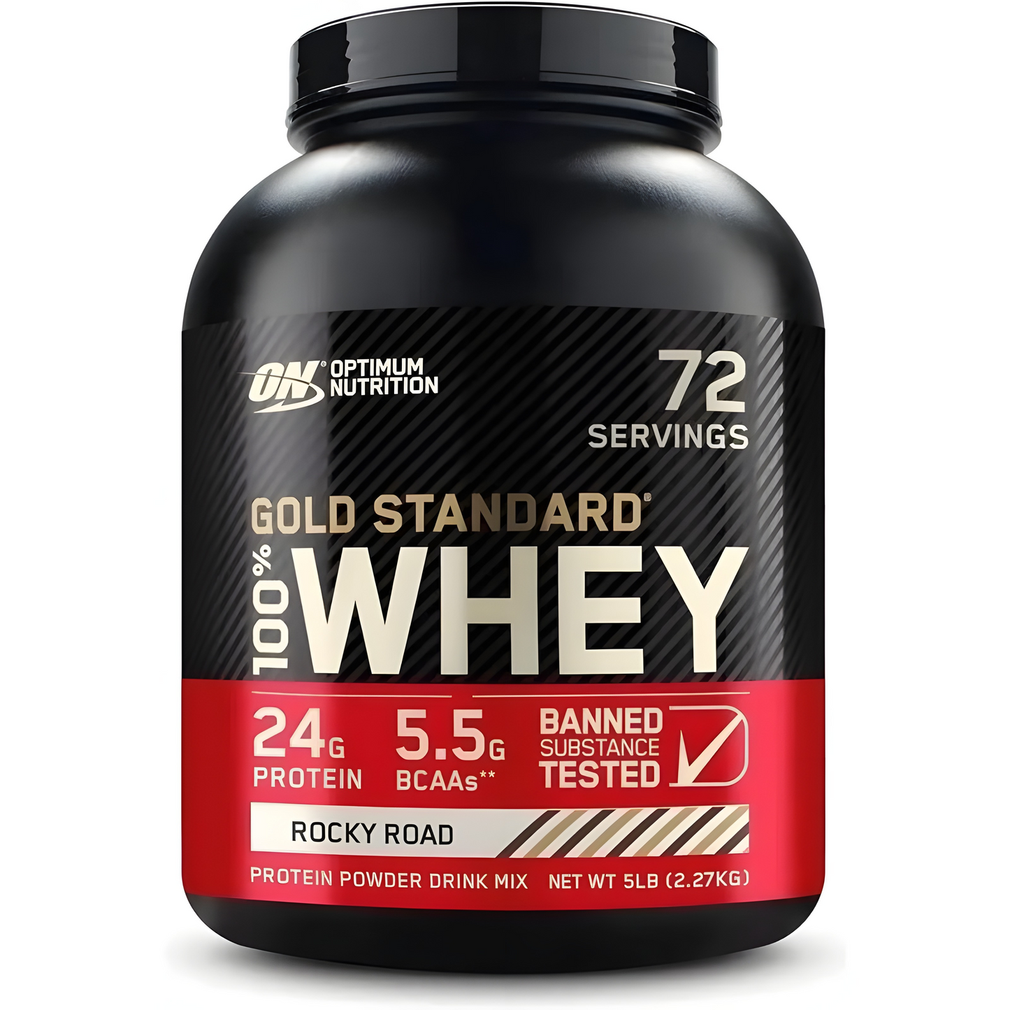 5 Pound, Optimum Nutrition Gold Standard 100% Whey Protein Powder