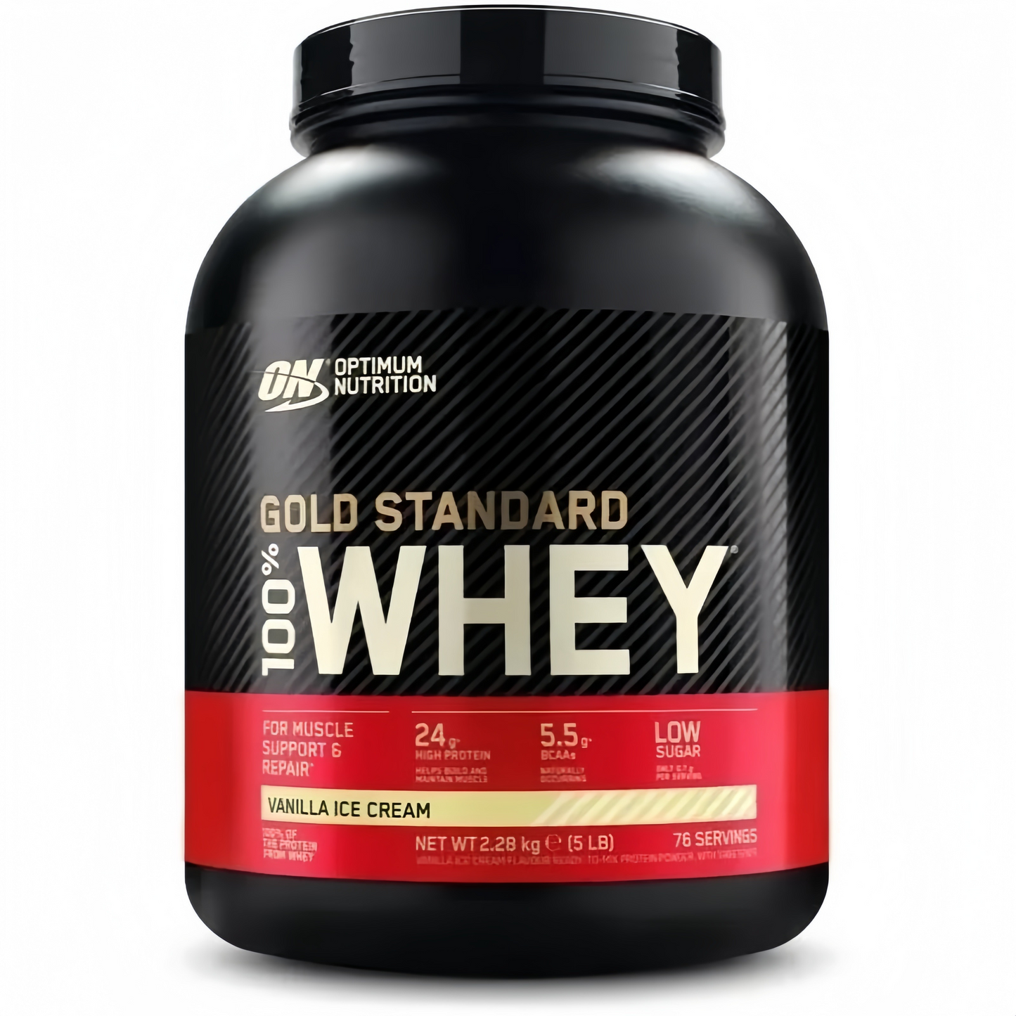 5 Pound, Optimum Nutrition Gold Standard 100% Whey Protein Powder