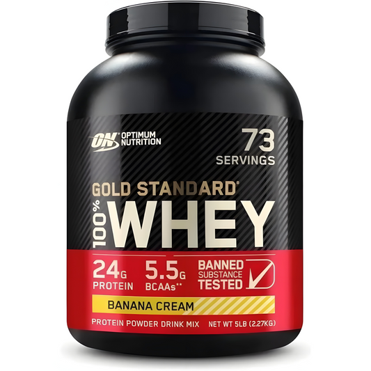 5 Pound, Optimum Nutrition Gold Standard 100% Whey Protein Powder