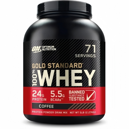 5 Pound, Optimum Nutrition Gold Standard 100% Whey Protein Powder